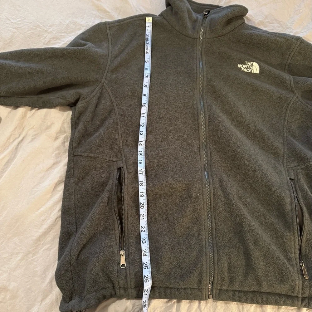 The North Face Polartec‎ Men's Fleece Jacket Gray Size XL